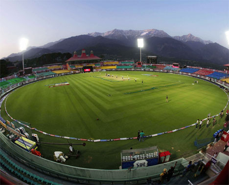 Himachal Pradesh Cricket Association Stadium (HPCA ) Dharamshala